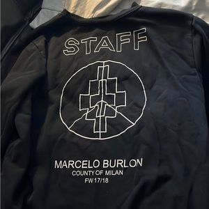 Marcelo Burlon RARE staff FW 17/18 sweatshirt